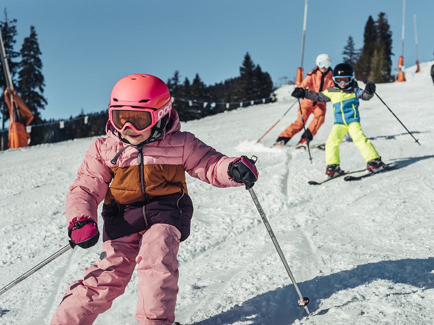 Kids auf der Piste © Schmittenhöhebahn AG